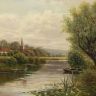 Welsh River Landscape, 1888