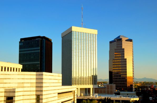 Tucson-Skyline-at-Sunset